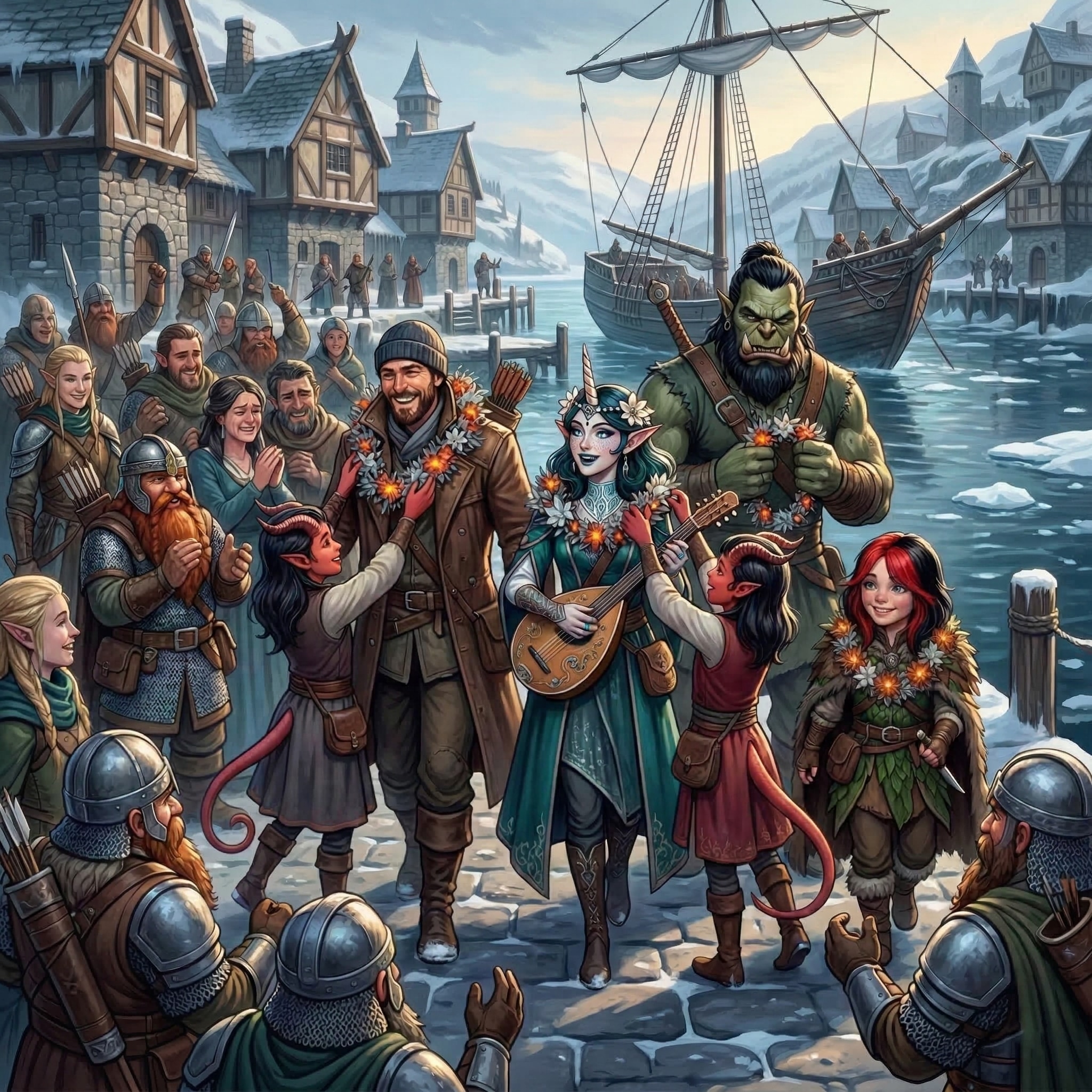 A heroes’ welcome